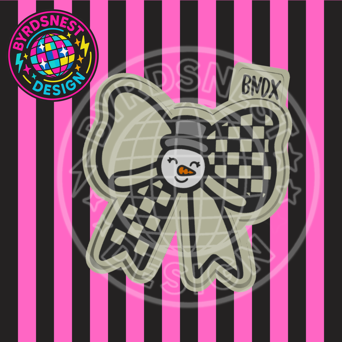 BNDX Snowman Face