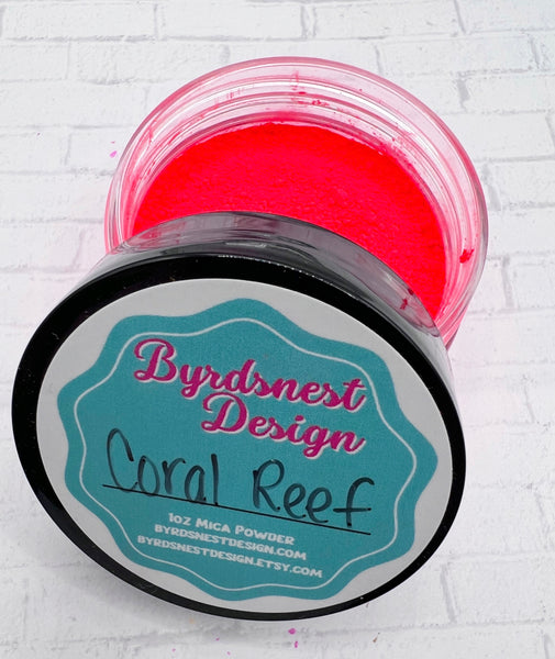 Coral Reef (coral pink) Neon Mica