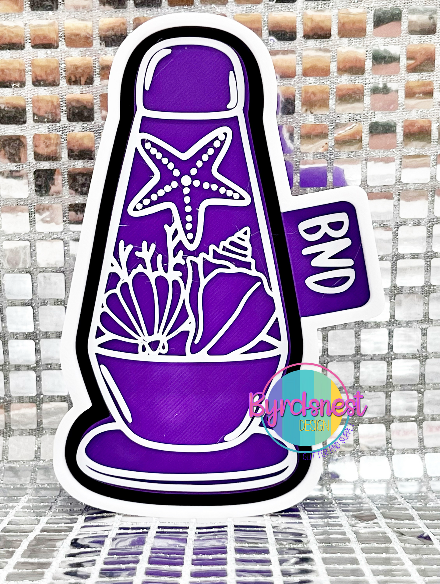 Beachy Lava Lamp