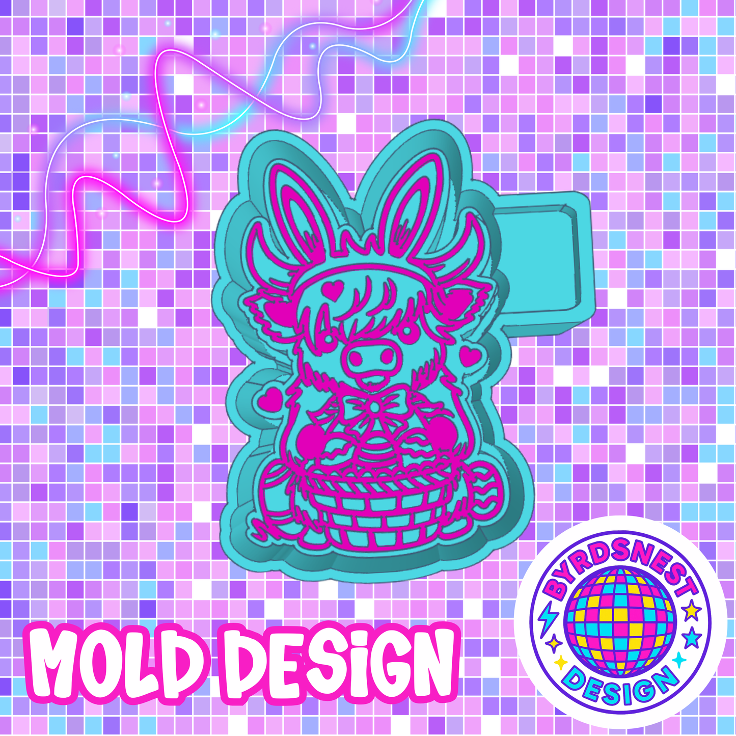 Easter Highland Cow