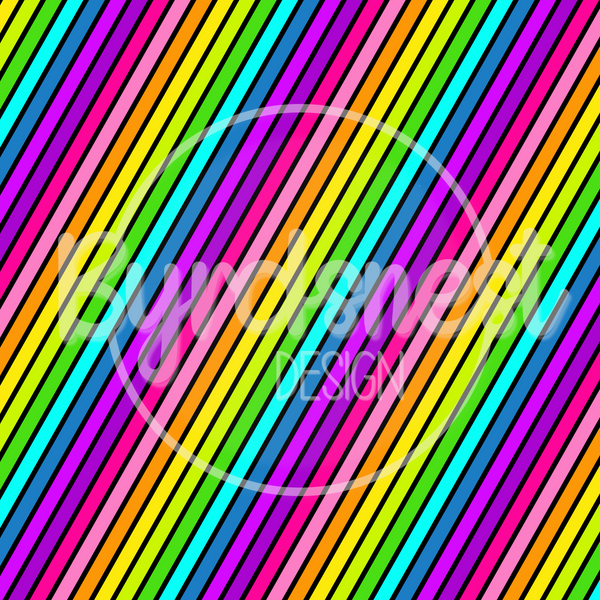 Rainbow Stripe Vinyl