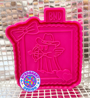 Cupid Ghost Stamp