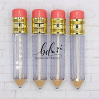 Pencil Lip Gloss Tubes