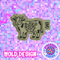 Floral Cow