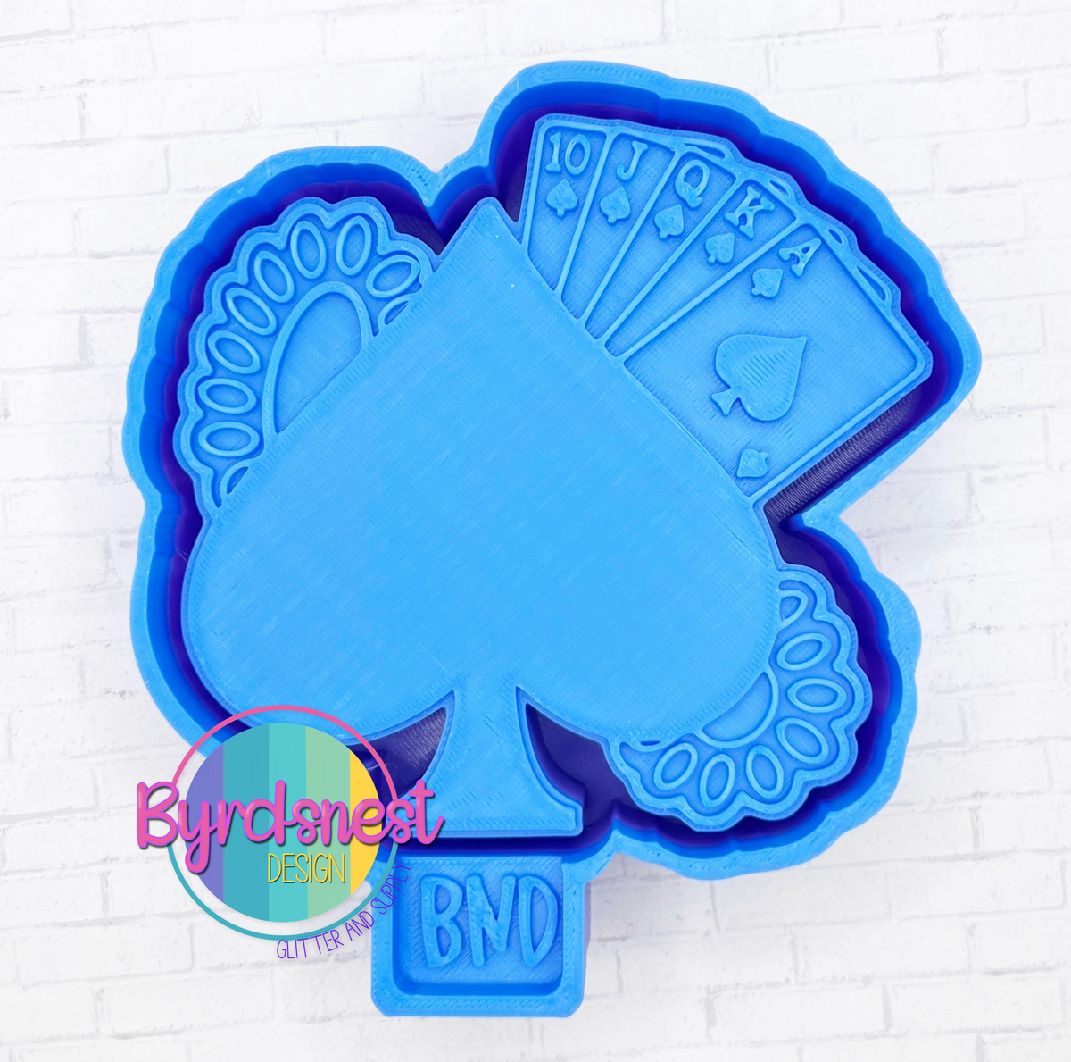 Spade Card Concho – Byrdsnest Design