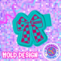 XOXO Checkered Bow