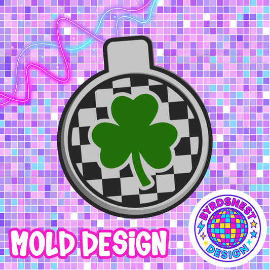 Checkered Shamrock Round