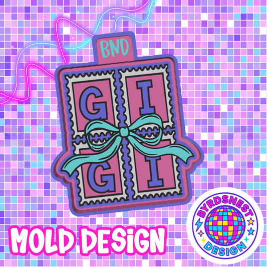 GiGi Stamp w/ Bow