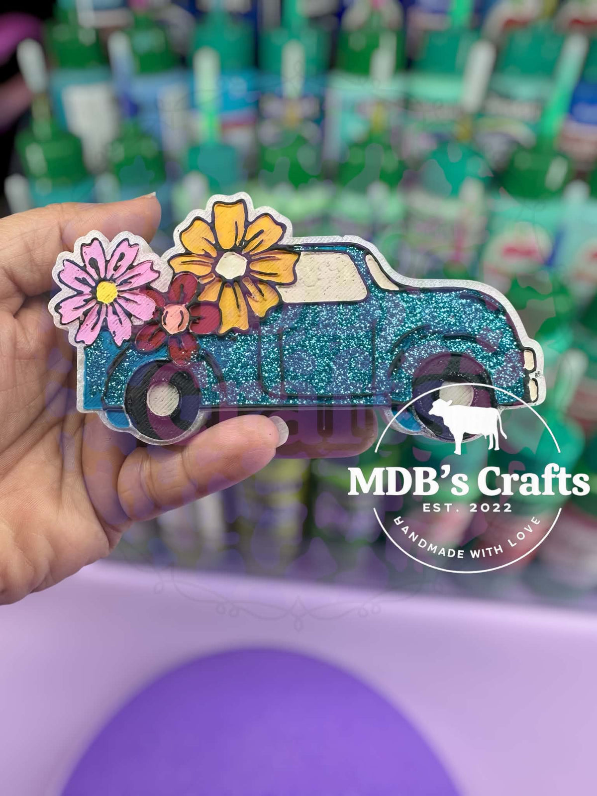 Truck w/ Flowers