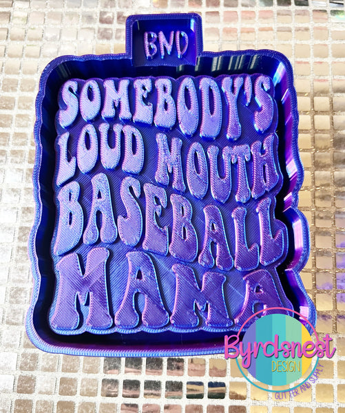 Loud Mouth Baseball Mama