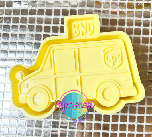 Brown Box Truck