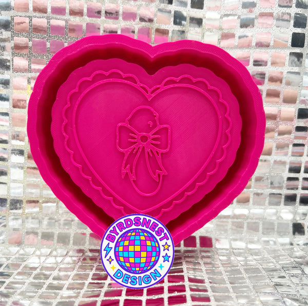 Lace Pickle Heart
