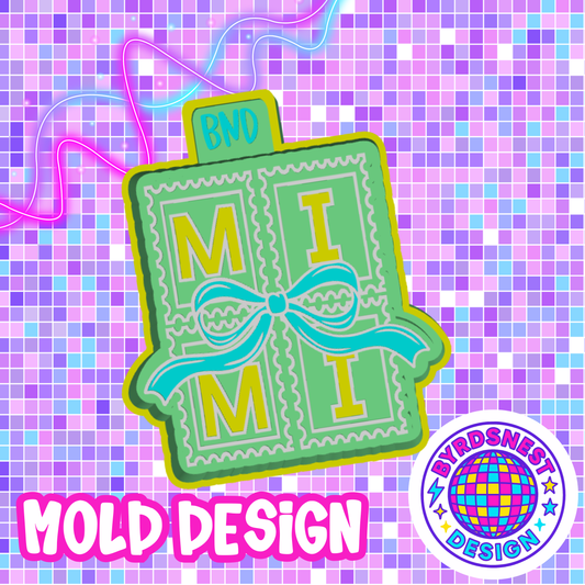 Mimi Stamp w/ Bow