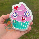 BNDX Daisy Cupcake