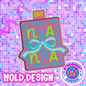 Nana Stamp w/ Bow