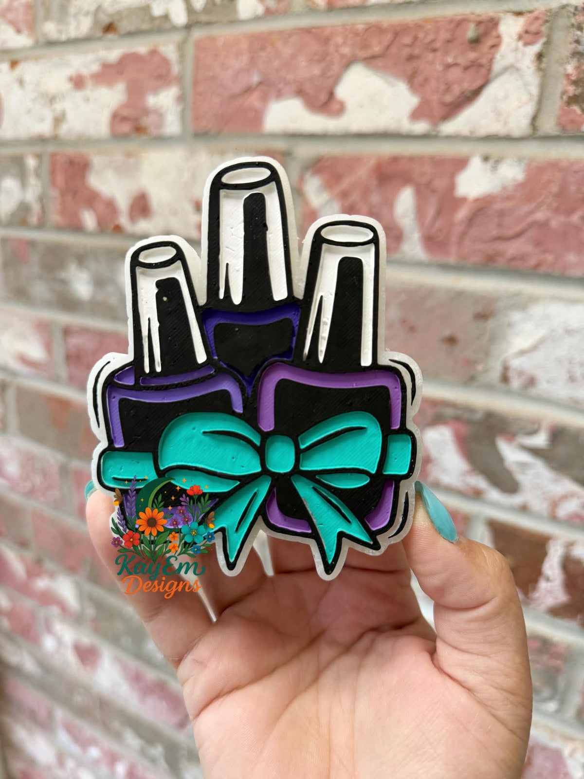 Nail Polish w/ Bow