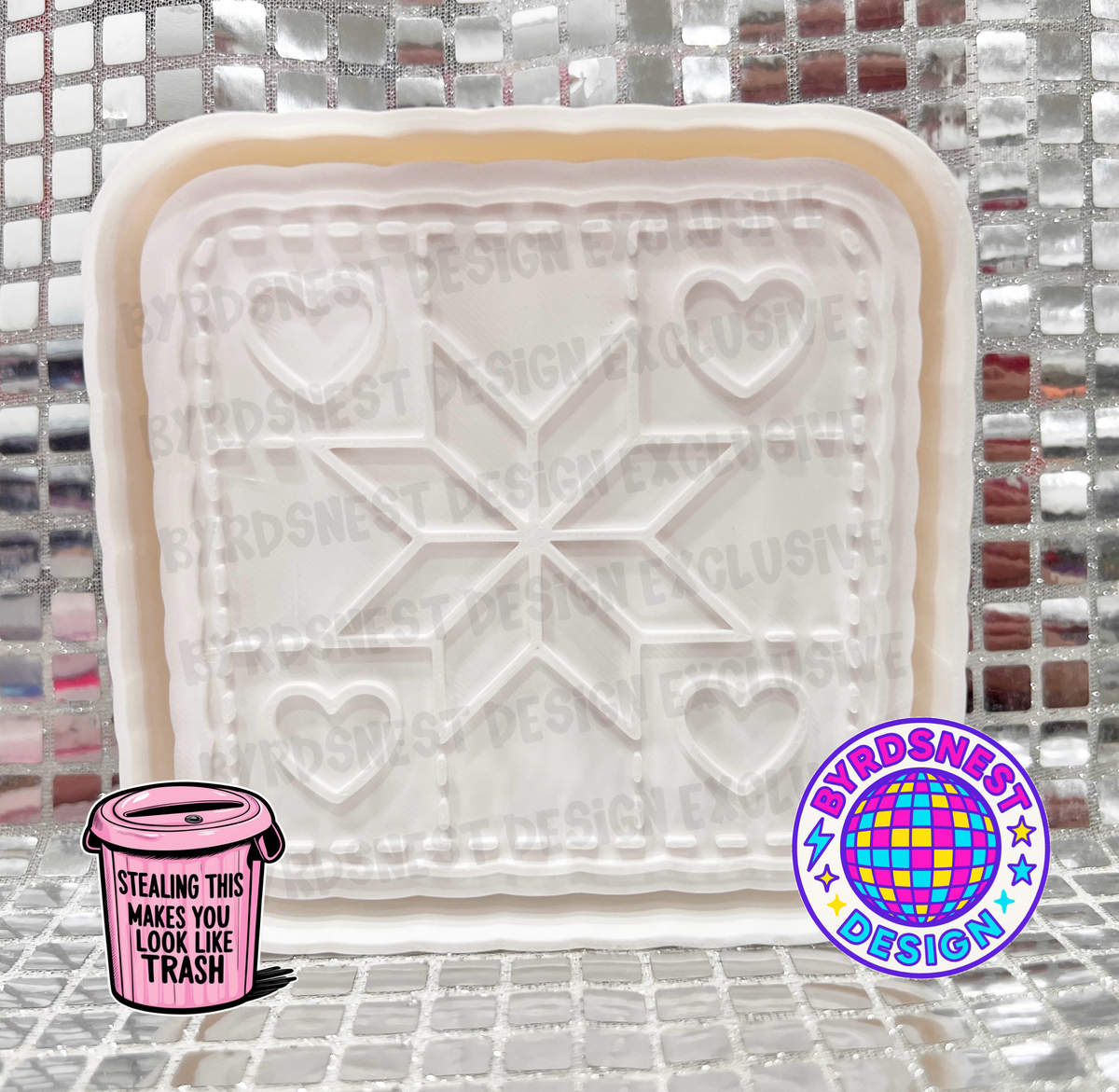 BNDX Quilted Square
