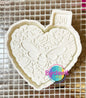 Floral Bee Heart