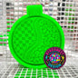 Checkered Groovy Leopard Circle