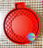 5” Checkered Circle Frame