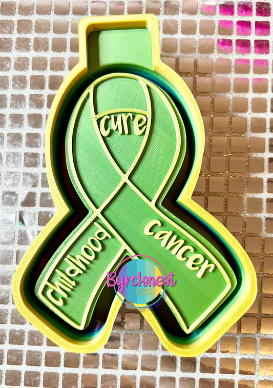 Cure Childhood Cancer Ribbon