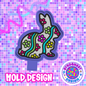 Groovy Floral Bunny