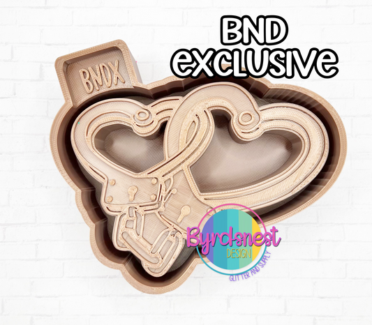 BNDX Heart Cuffs