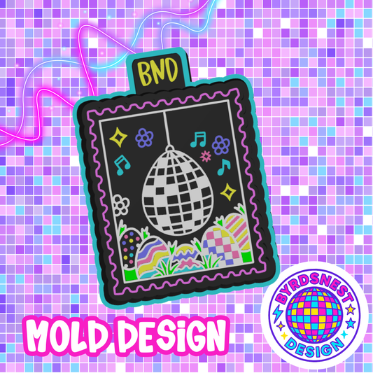 Easter Disco Stamp