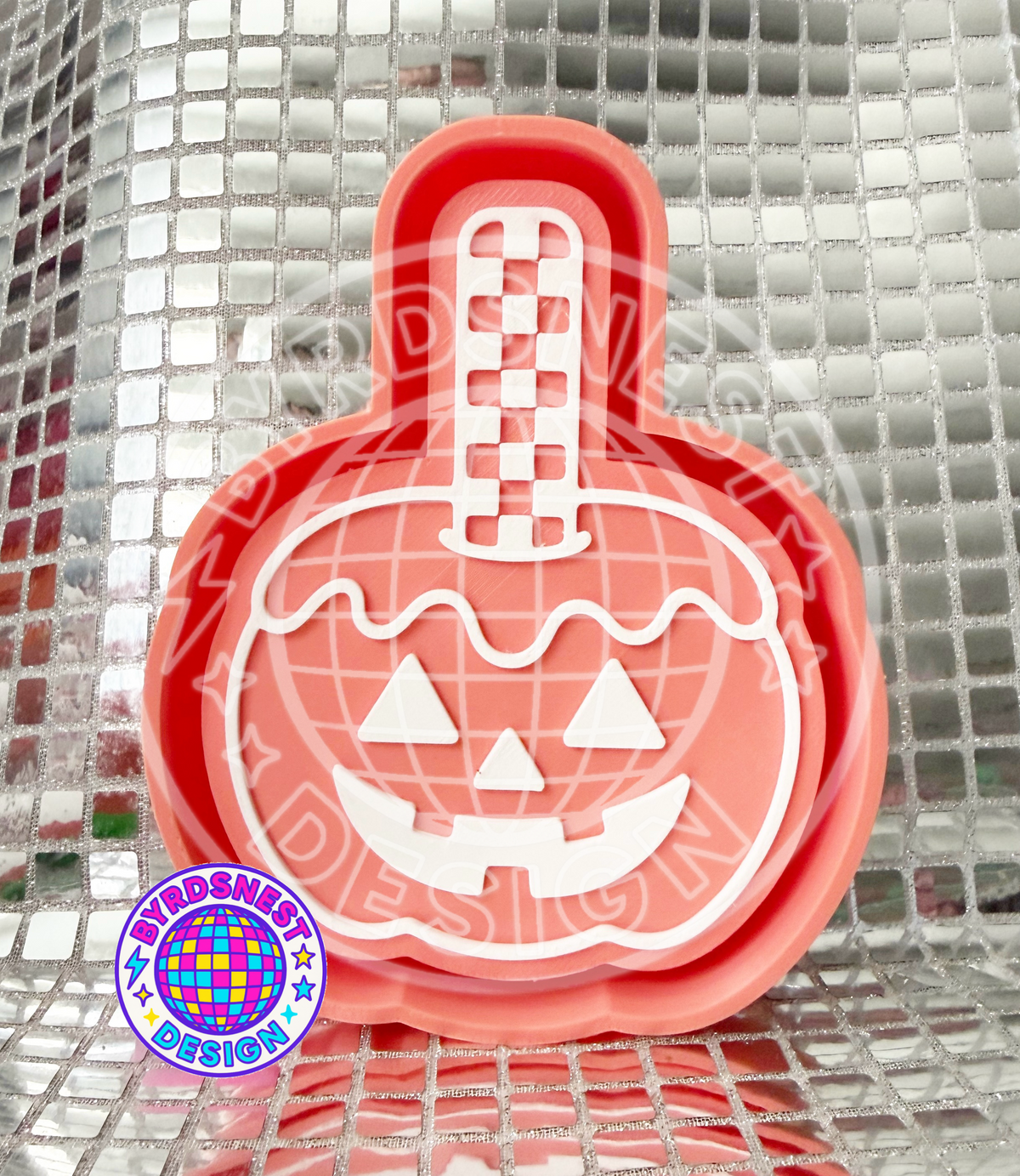 BNDX Jack o Lantern Candy Apple
