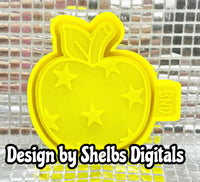Apple w/ Stars