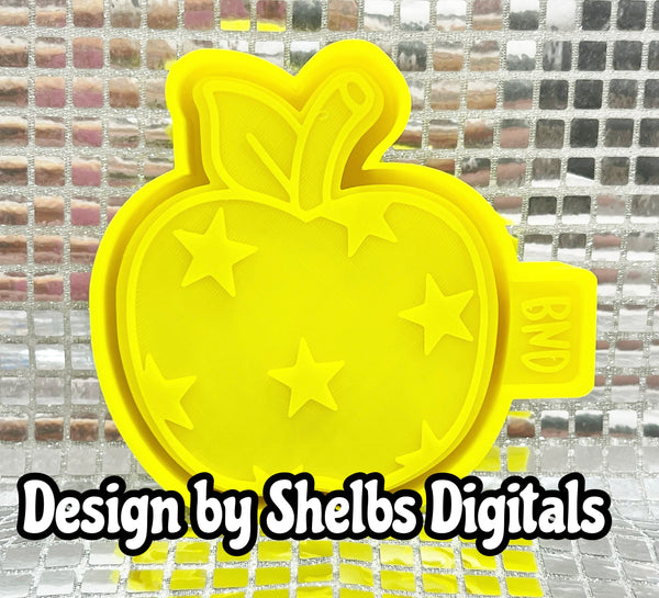 Apple w/ Stars