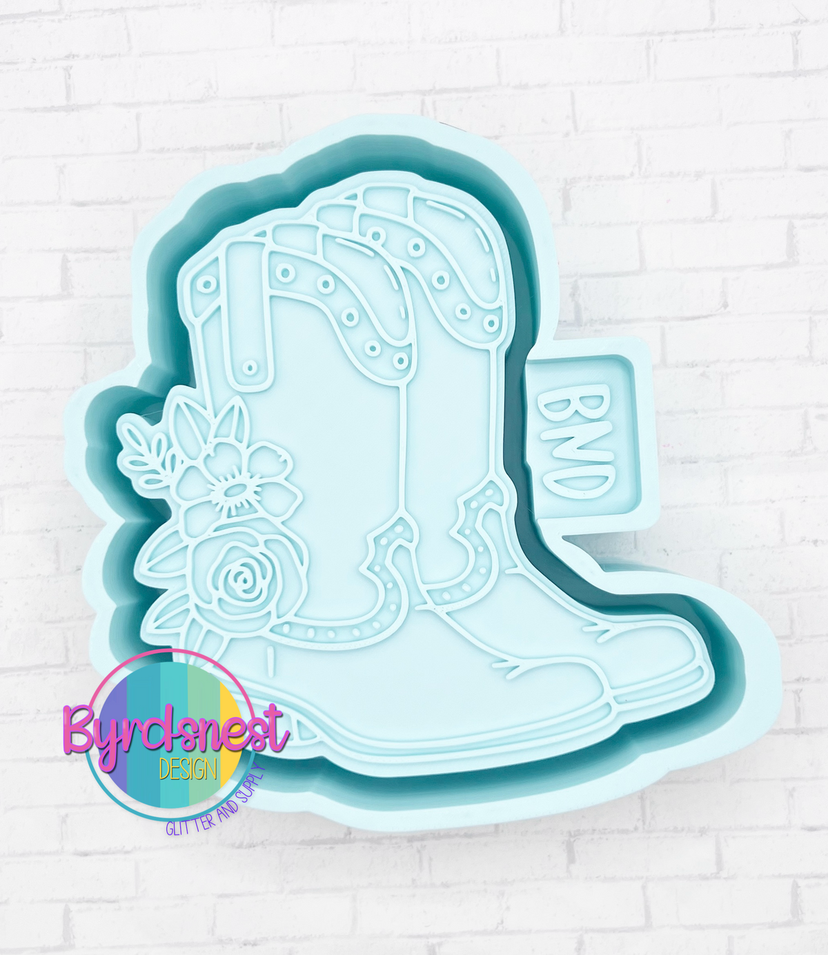 Boots w/ Flowers