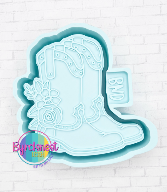Boots w/ Flowers