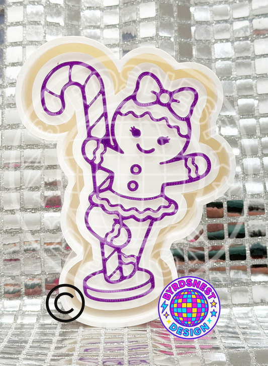 BNDX Dancing Gingerbread Girl