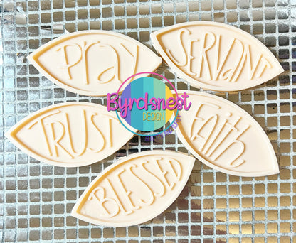 Jesus Fish w/ 5 inserts