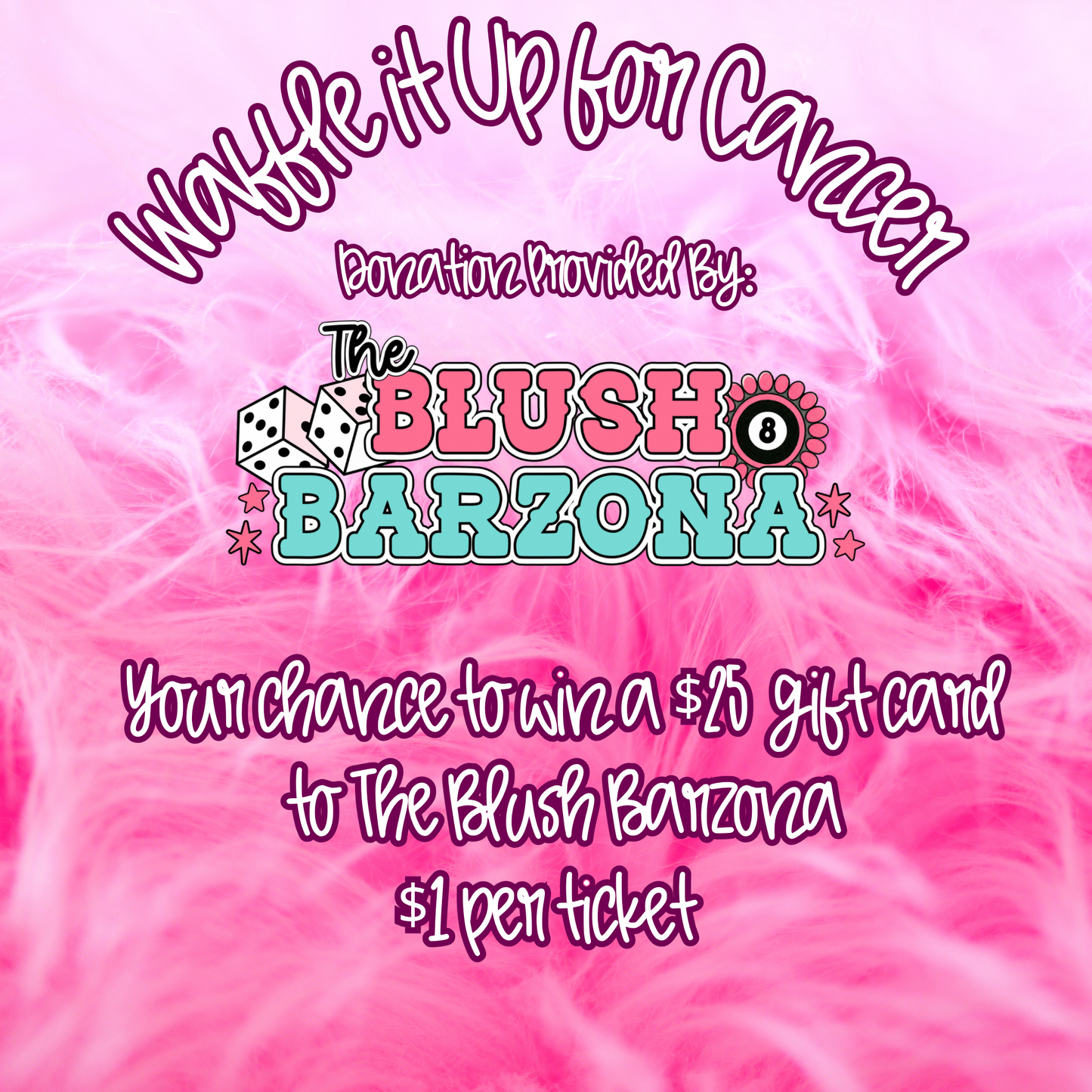The Blush Barzona Round 2 Waffle #4 ($25)