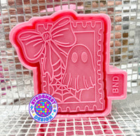 Ghost Stamp w/ Bow
