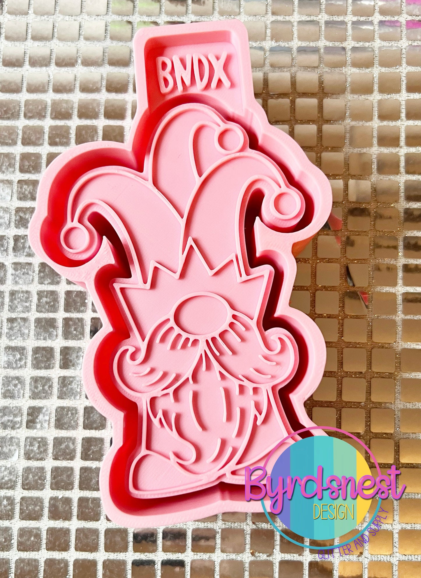 BNDX Mardi Gras Gnome