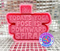 Yoga Pose: Downward Spiral