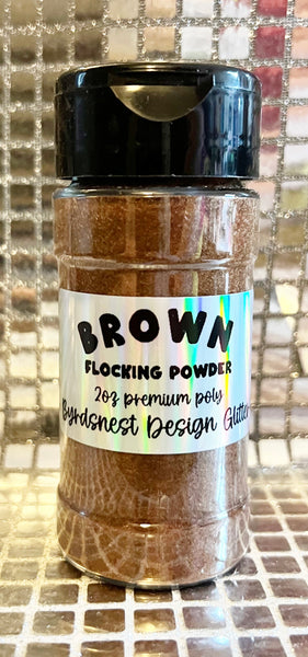 Brown Flocking Powder