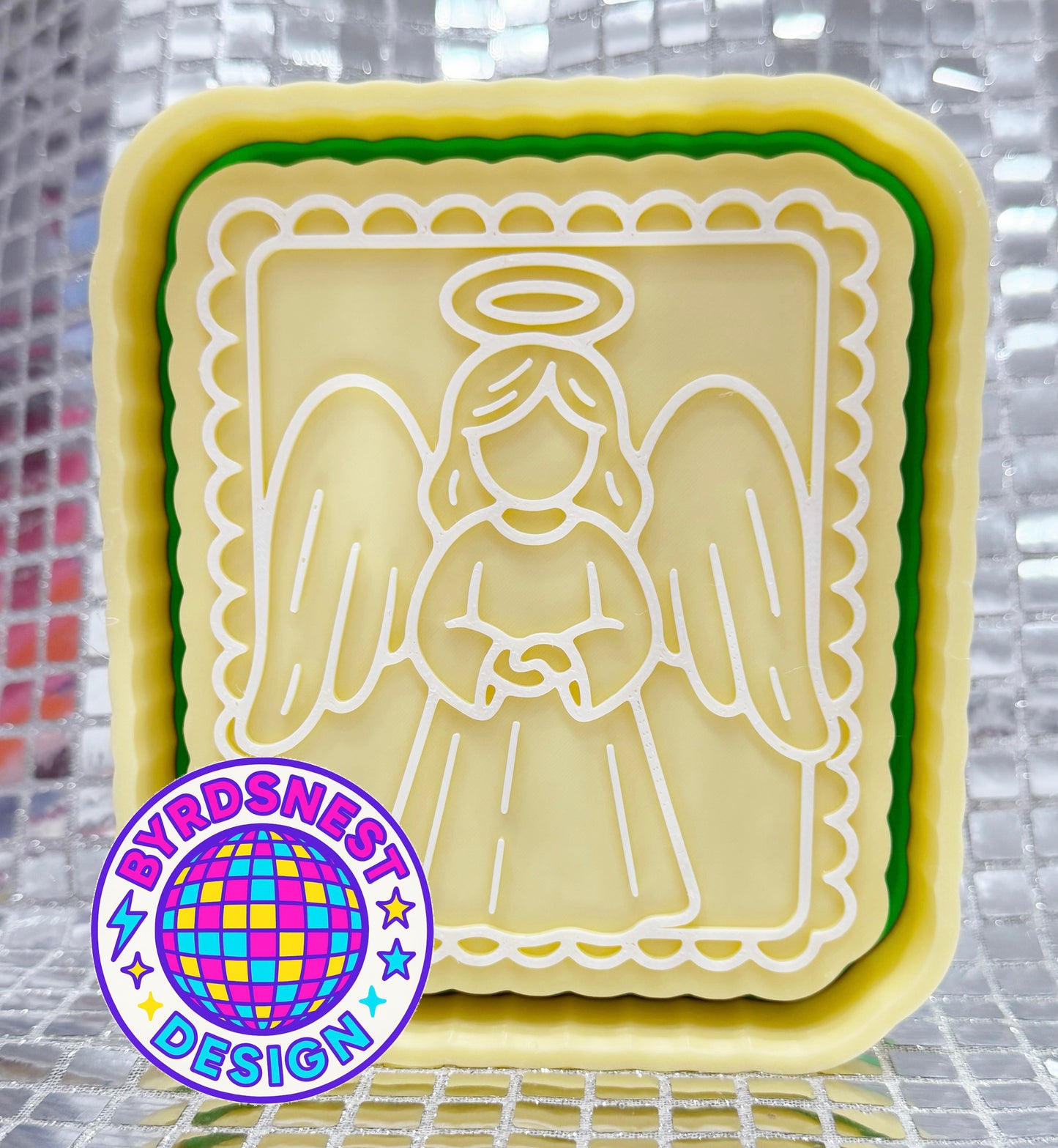 Scalloped Doodle Angel