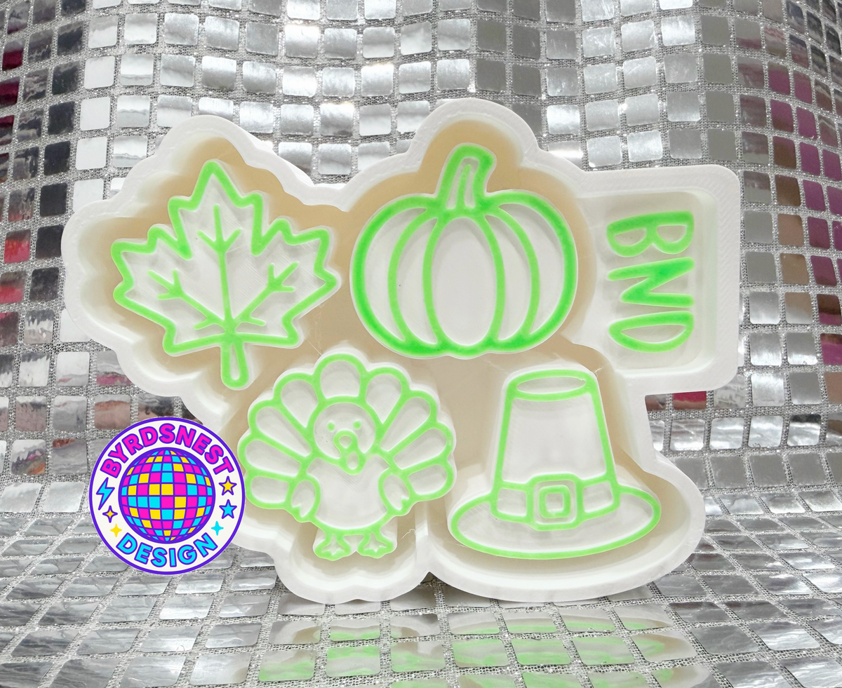 4pc Thanksgiving Mini Set