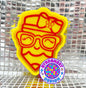 Cute Pencil w/ Glasses