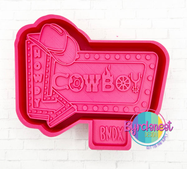 Howdy Cowboy Sign Exclusive