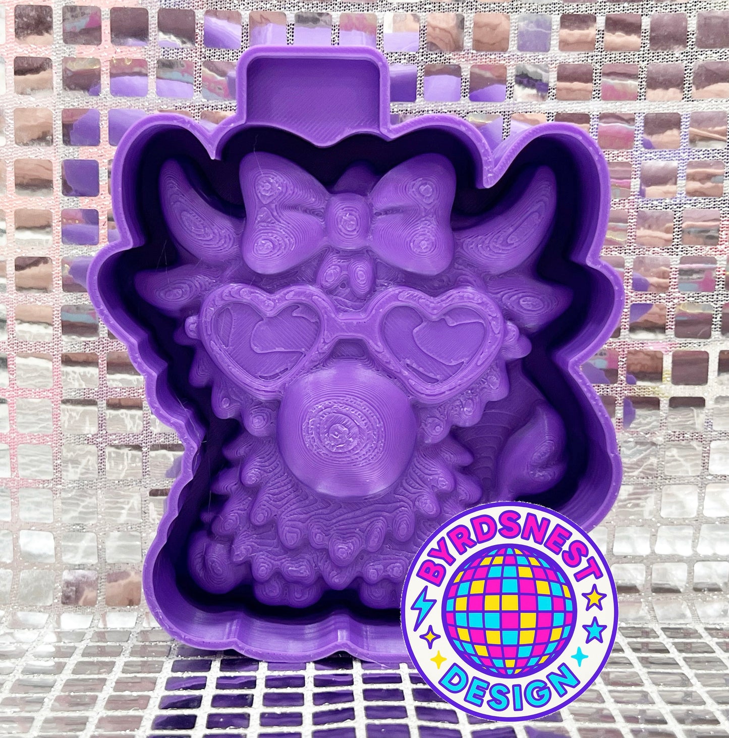 3D Highland Cow w/ Bubble