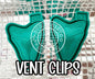 Shark Tooth Vent Clips