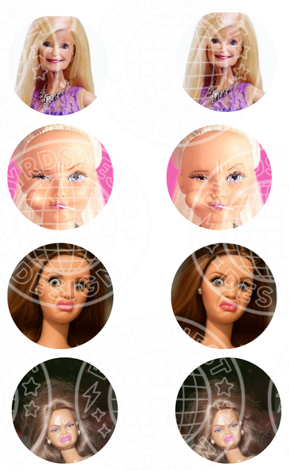 Crash Out Queen Package Stickers