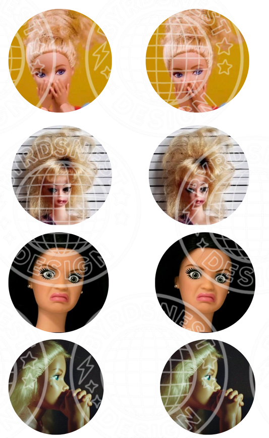 Crash Out Queen Package Stickers