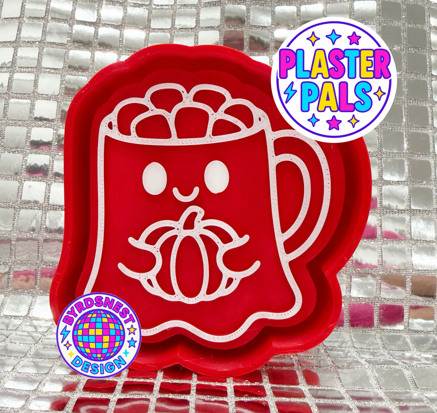 Ghost Mug w/ Marshmallows Plaster Pal