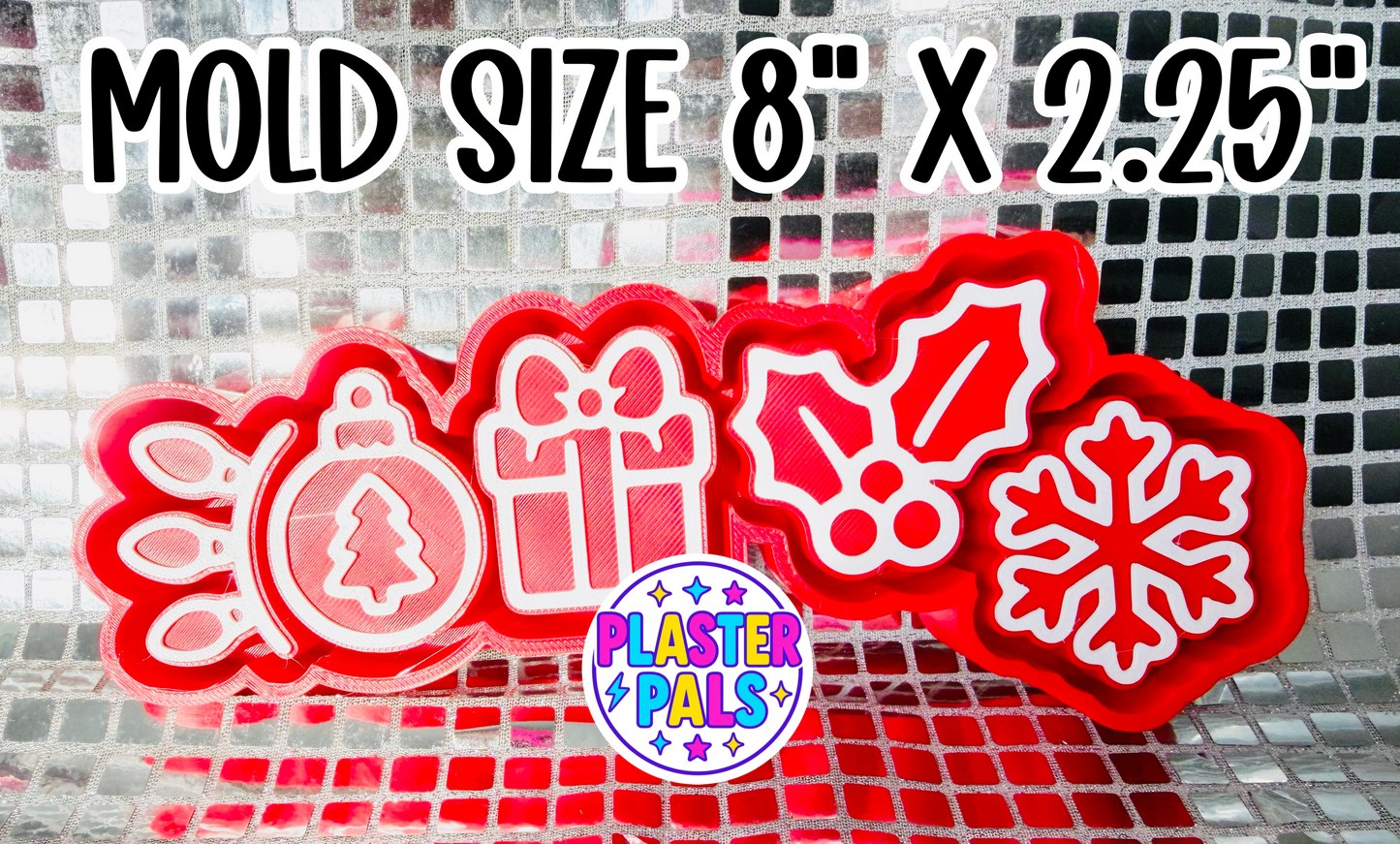 5pc Christmas Mini Set Plaster Pal